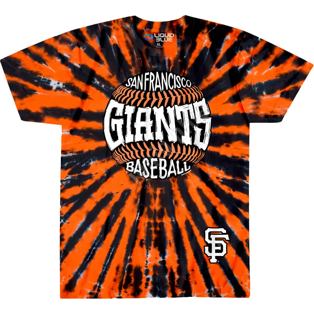 SAN FRANCISCO GIANTS BURST TIE-DYE