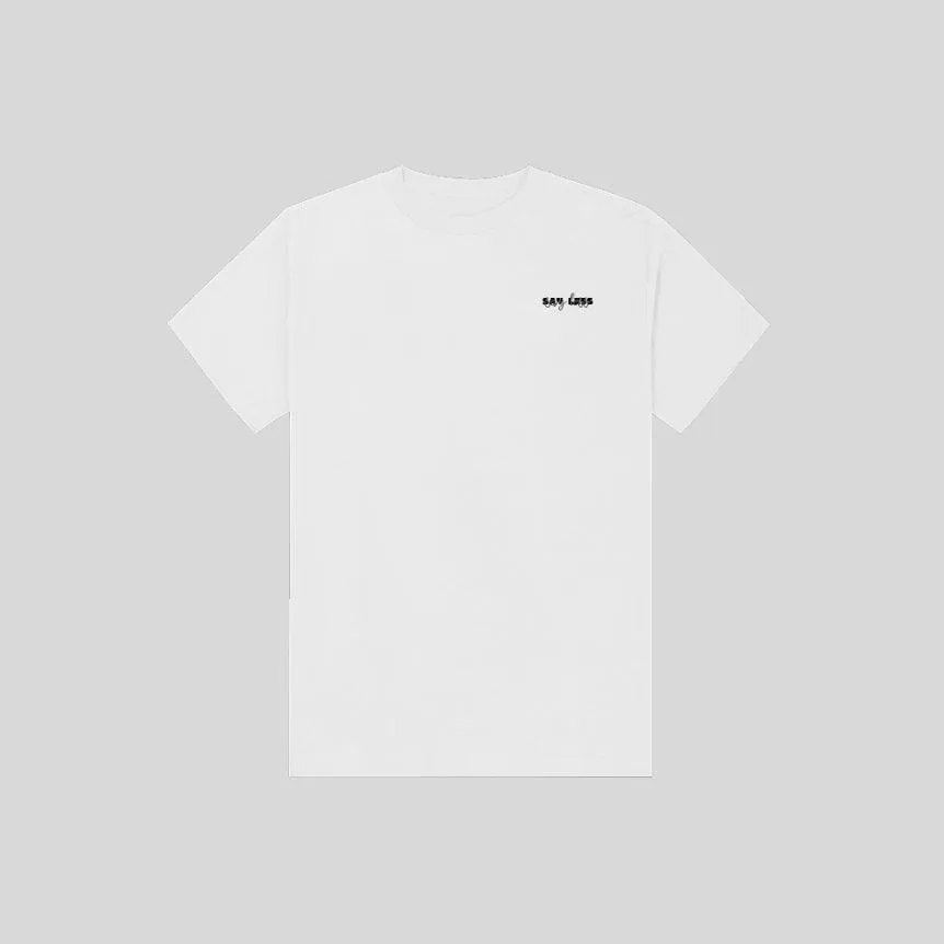 SAY LESS GRAPHIC TEE WHITE