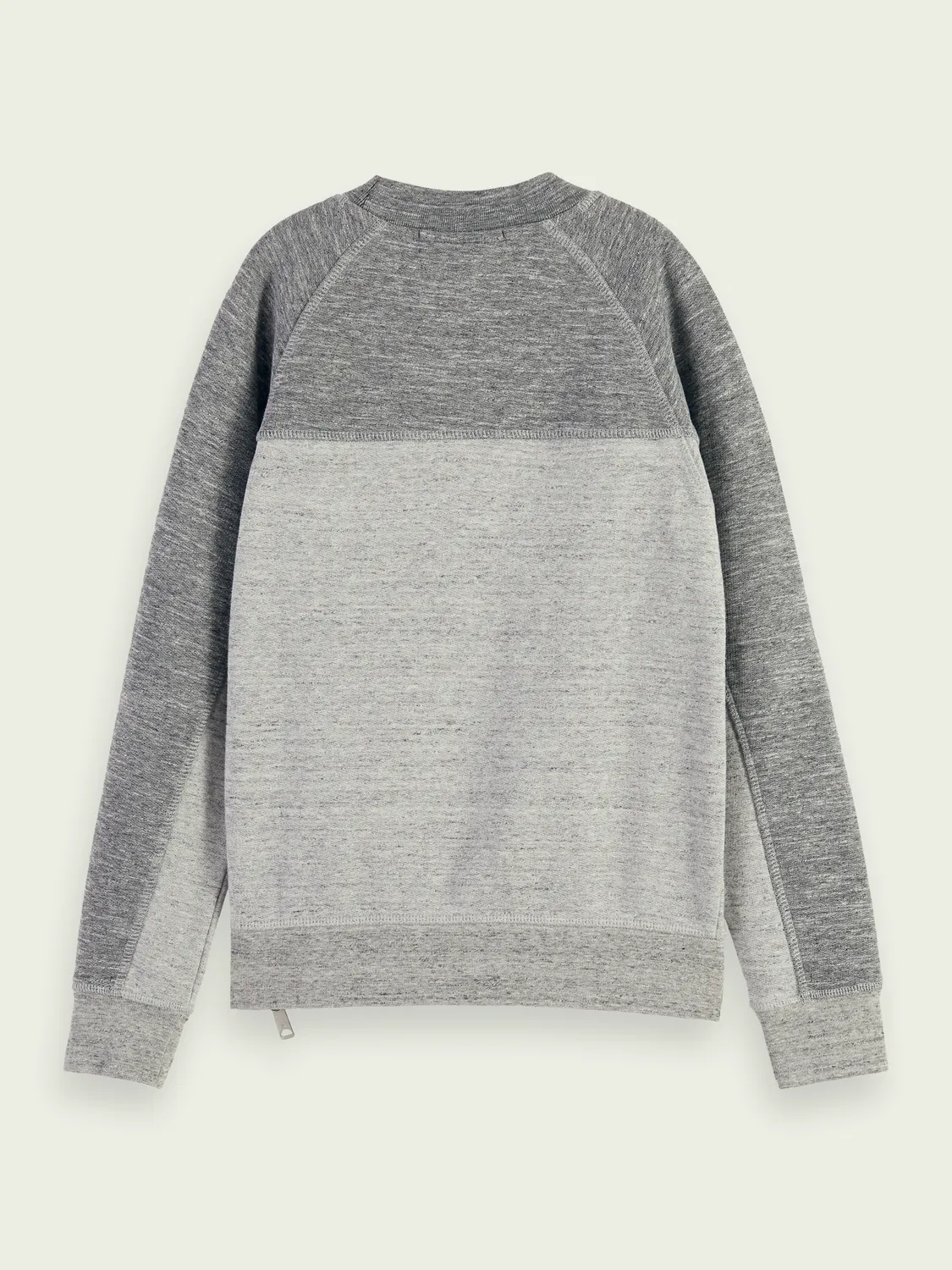 Scotch & Soda Boys Color Blocked Sweatshirt _Grey 167584-0606