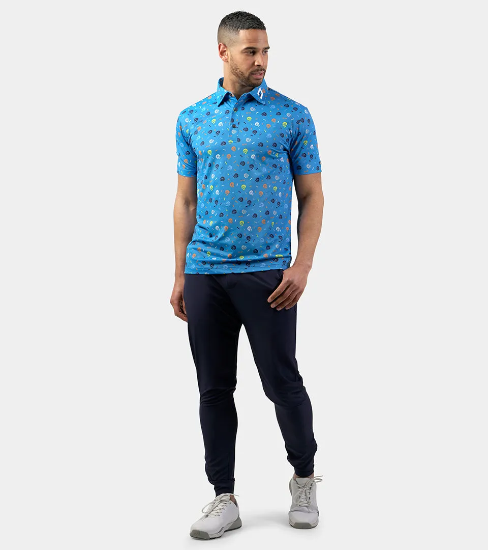 SKULLZ POLO - BLUE