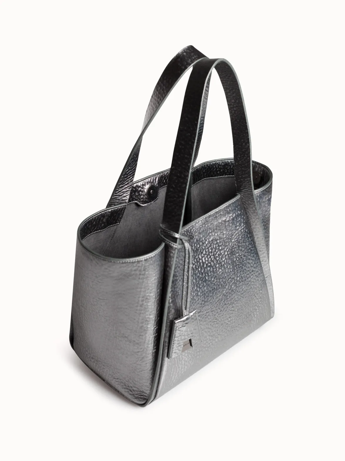 Small Alex Handbag In Hammered Leather