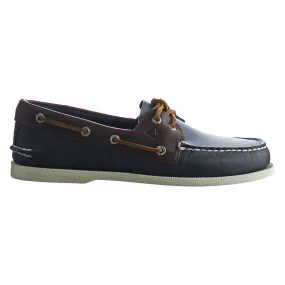 Sperry A/0 2-Eye Tri Mens Blue Shoes