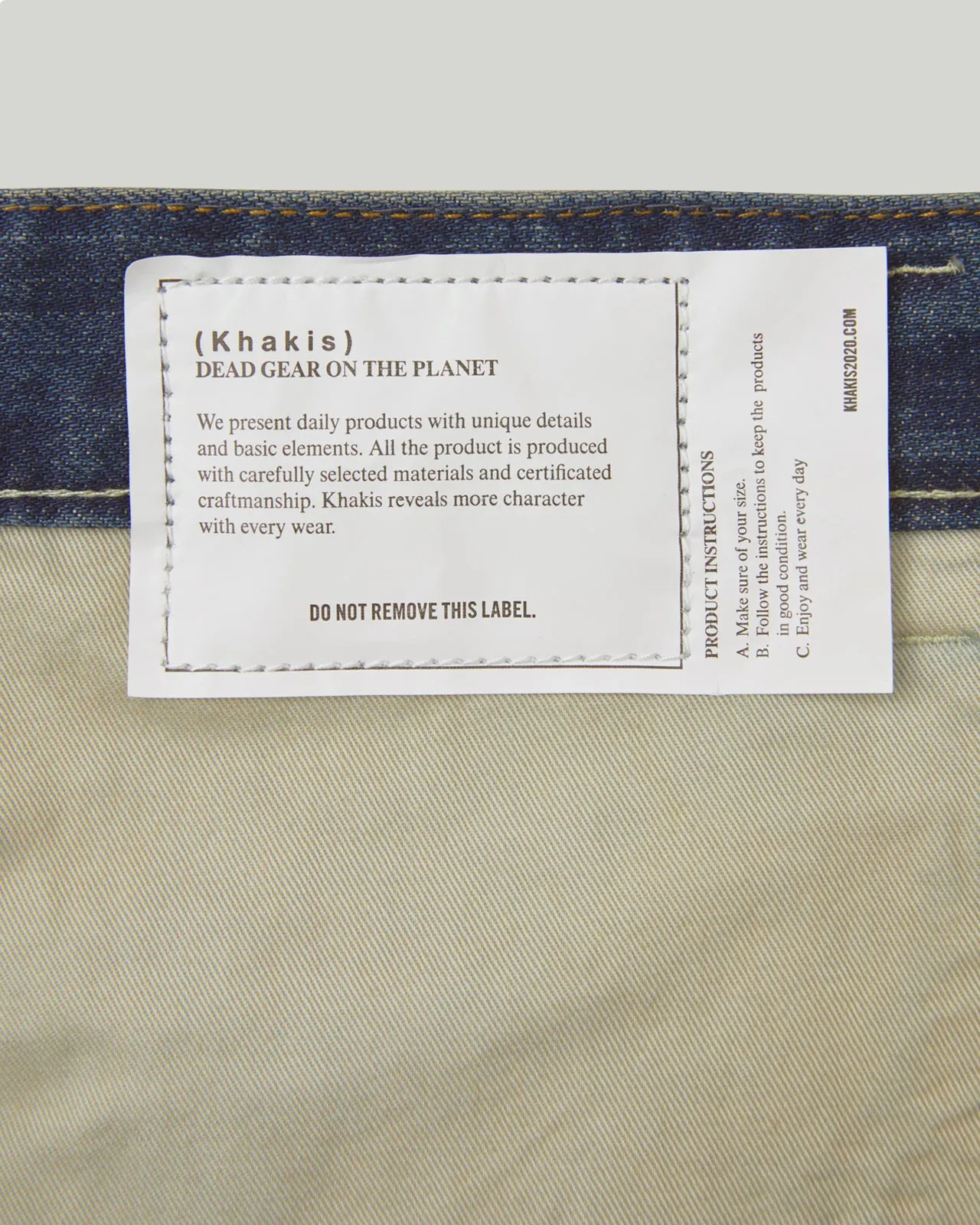 Stock 5P Jean Short Dark Blue