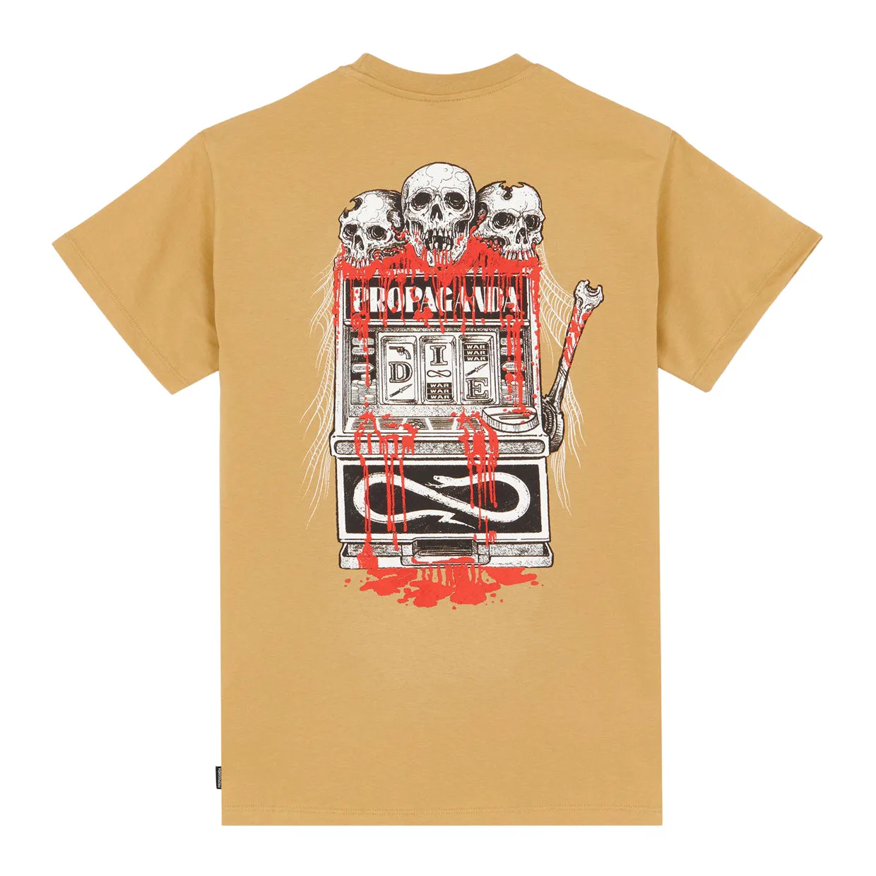 T-shirt Uomo Propaganda Logo Cammello