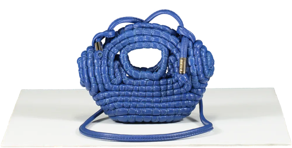 Tory Burch Blue Mini Luna Aqua One Size