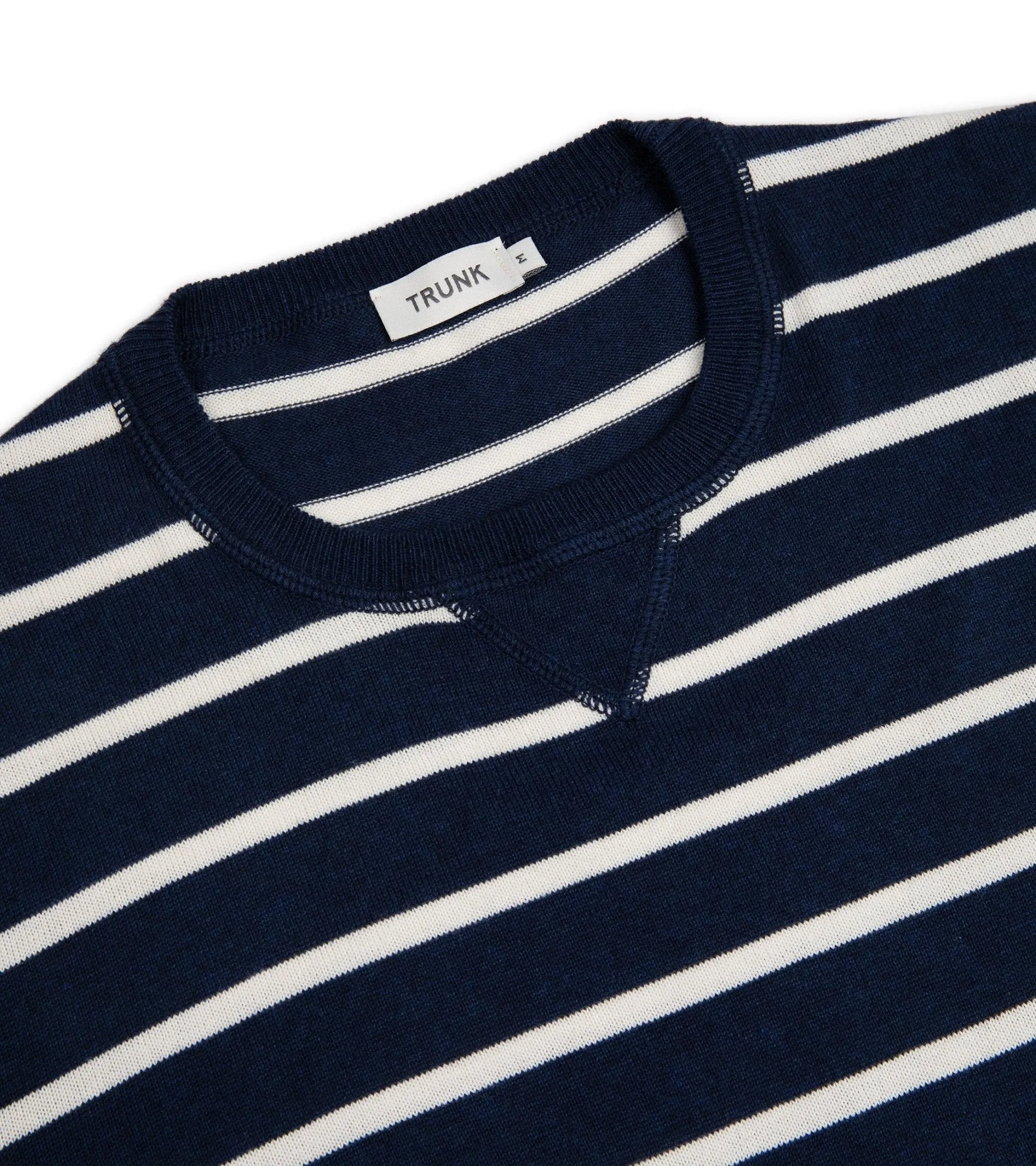 Trunk Marsham Cotton Cashmere Sweatshirt: Navy