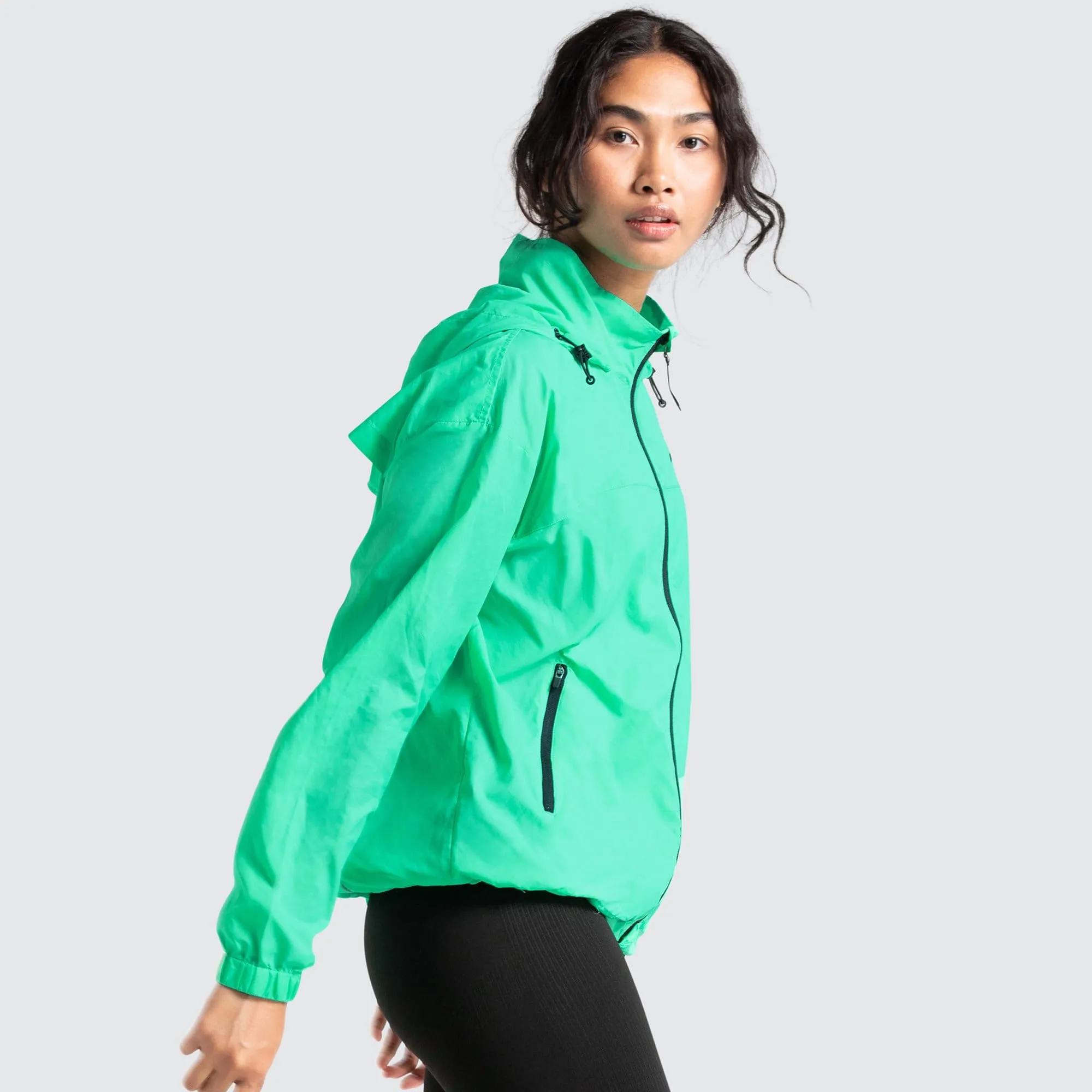 Unisex Marked Running Jacket - Teal