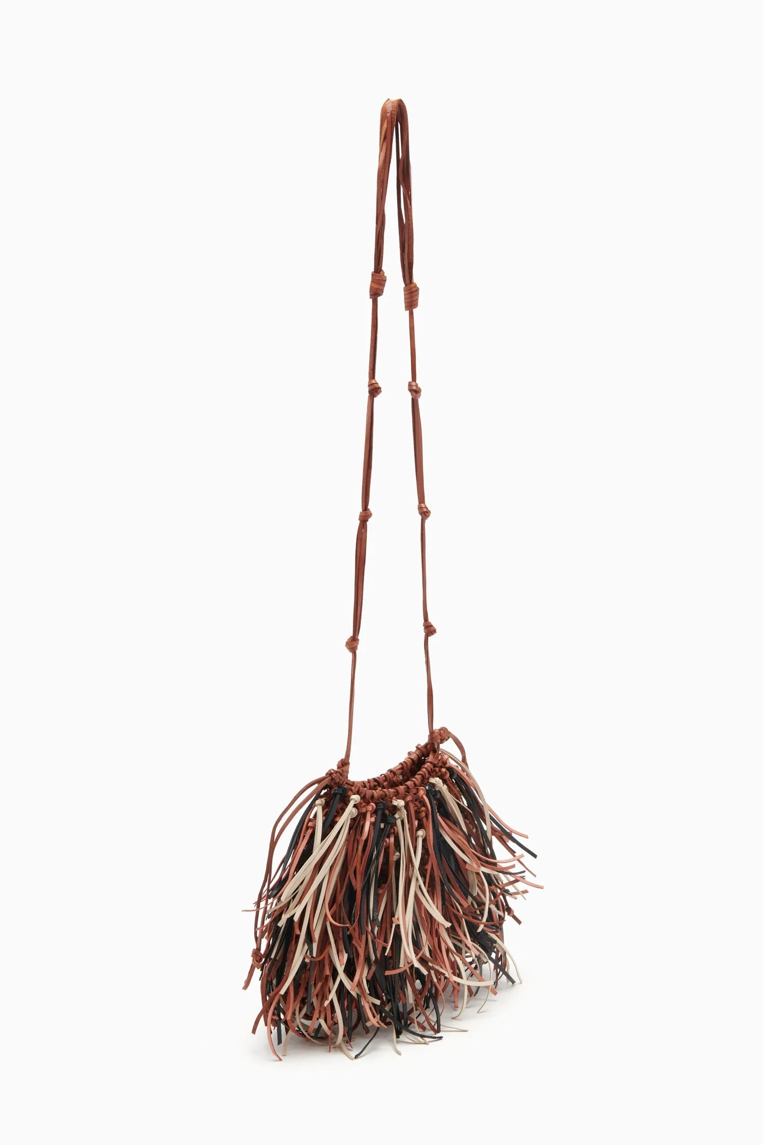 Valeria Fringe Crossbody - Driftwood