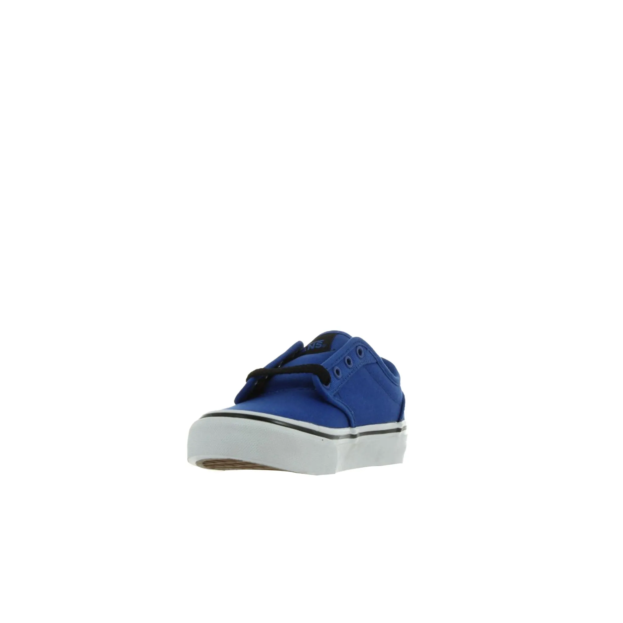 Vans Atwood Low Top Lace-Up Blue Canvas Kids Plimsolls KI56XY