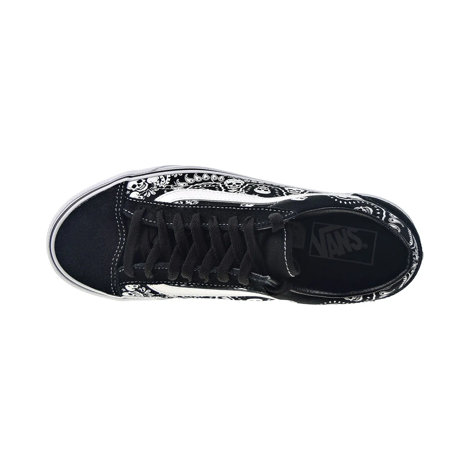 Vans Style 36 Men's Shoes Bandana Black-True White