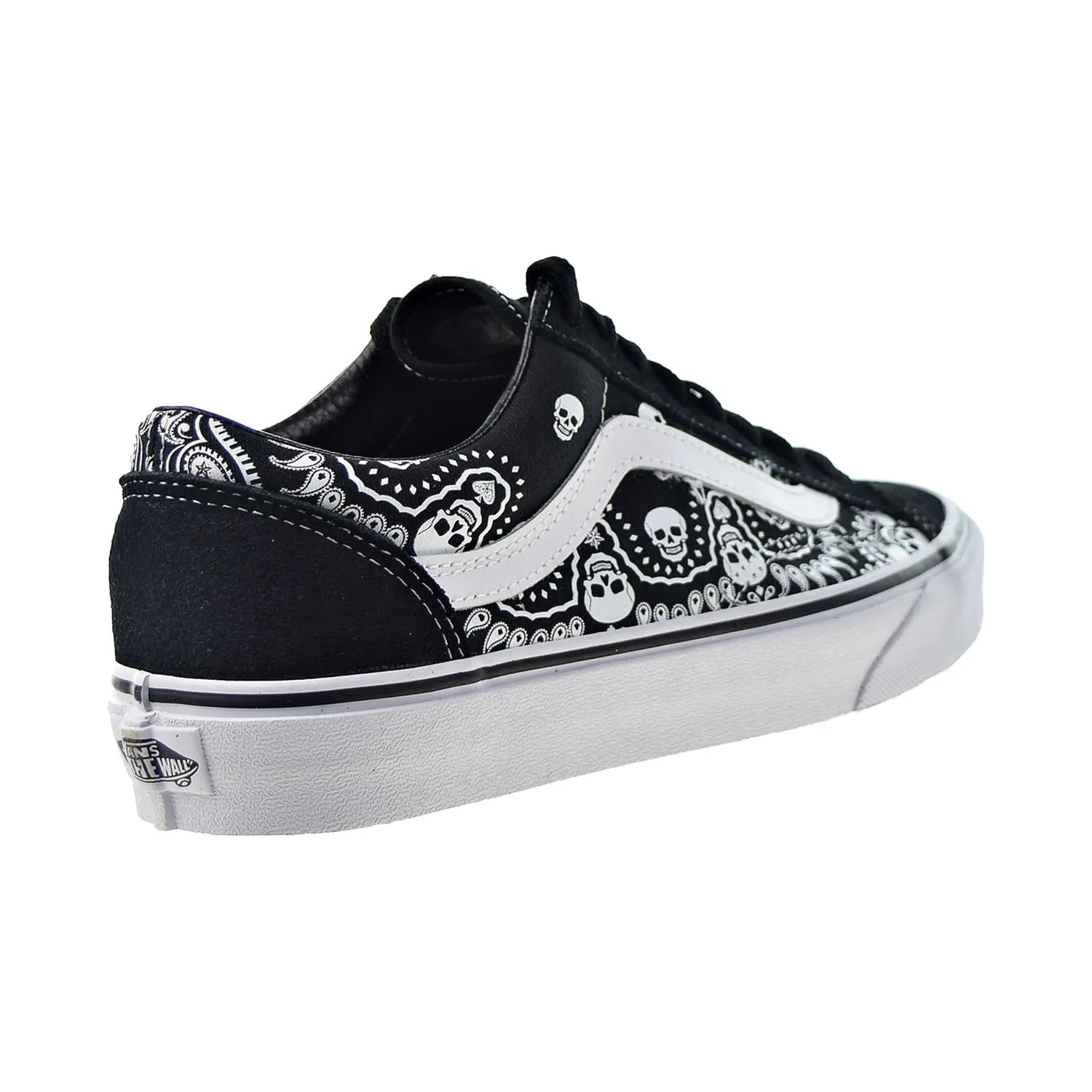 Vans Style 36 Men's Shoes Bandana Black-True White