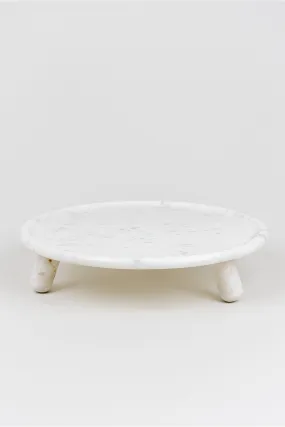 White Marble Cake Stand