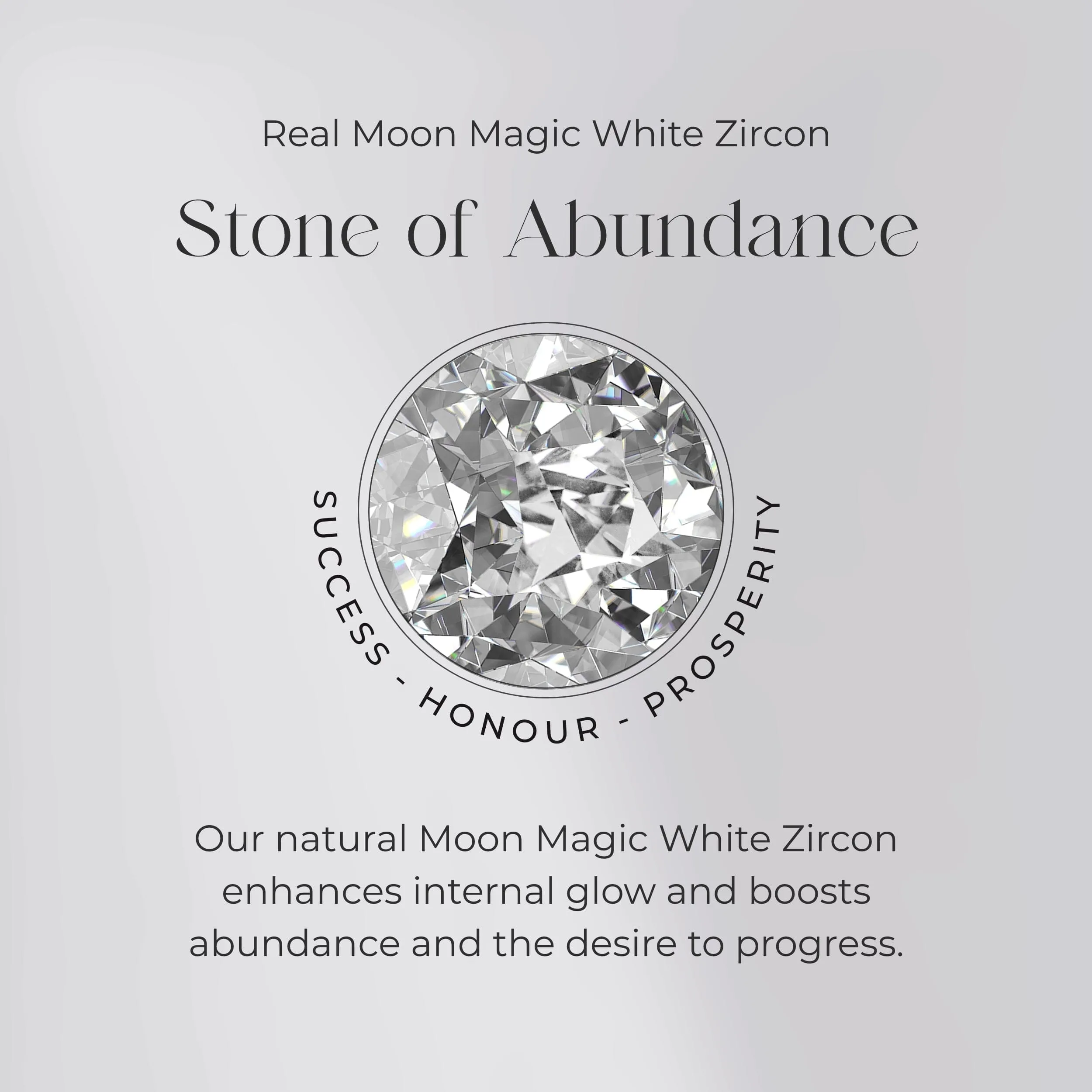 White Zircon Necklace - Triluxe