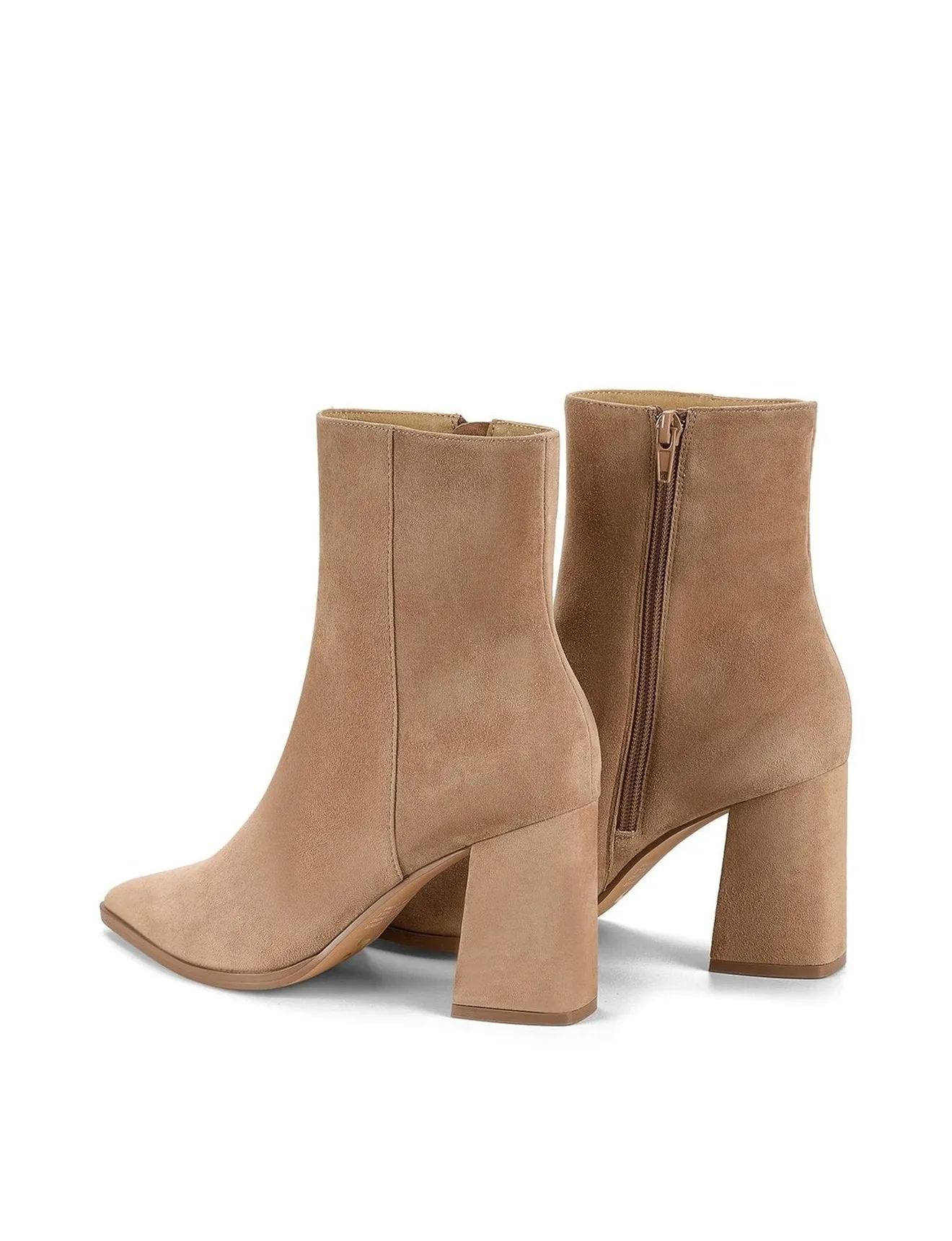 Willing Ankle Boots - Walnut Suede