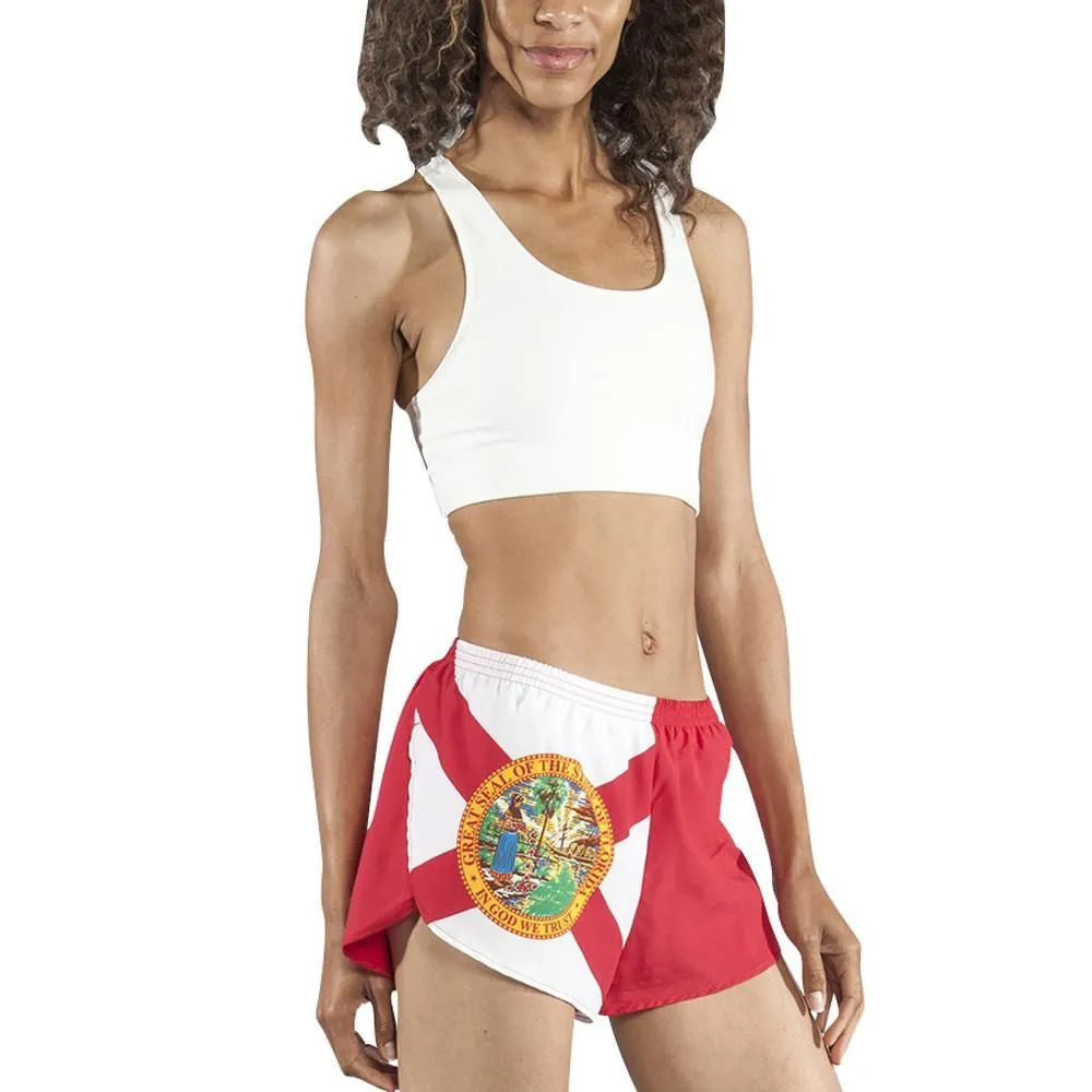 WOMEN'S 1" ELITE SPLIT SHORT- Florida