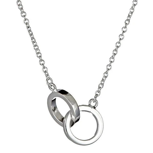 Women's Interlocked Circle Necklace