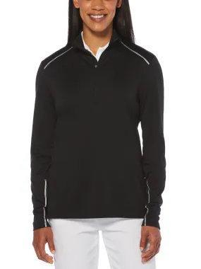 Womens Water Repellent 1/4 Zip Pullover